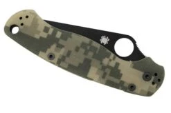 Spyderco Paramilitary 2 Camo Black C81GPCMOBK2 Pocket Knife -Famous Knife Shop SPC81GPCMOBK2 06 spyderco