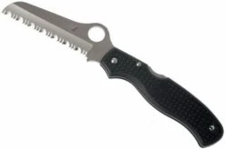 Spyderco C89 Atlantic Salt, Black, Serrated