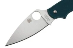 Spyderco UK Penknife CPM-SPY27 C94PCBL Blue FRN, Pocket Knife -Famous Knife Shop SPC94PCBL 03 spyderco