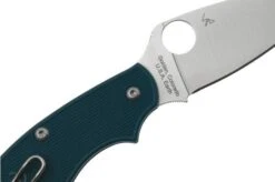 Spyderco UK Penknife CPM-SPY27 C94PCBL Blue FRN, Pocket Knife -Famous Knife Shop SPC94PCBL 05 spyderco