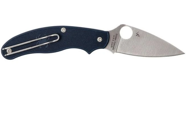 Spyderco UK Penknife S110V Dark Blue C94DBL Pocket Knife 4 Spyderco UK Penknife S110V Dark Blue C94DBL Pocket Knife - Image 2