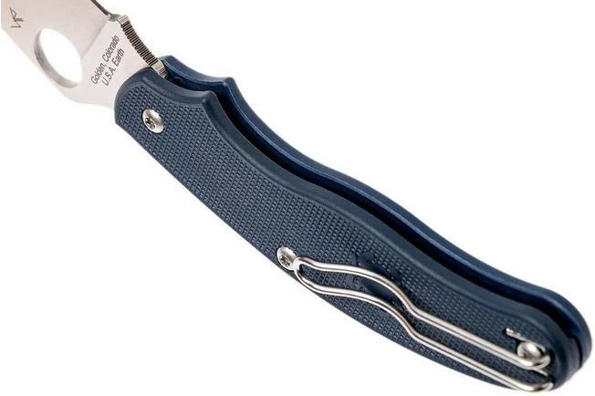 Spyderco UK Penknife S110V Dark Blue C94DBL Pocket Knife 7 Spyderco UK Penknife S110V Dark Blue C94DBL Pocket Knife - Image 5