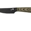Spyderco Bow River CFB46GPODBK OD Green, Black Fixed Knife, Phil Wilson Design -Famous Knife Shop SPCFB46GPODBK 01 spyderco