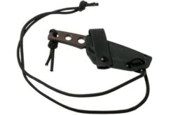 TRC Knives Mini Tanto, M390 Apocalyptic Finish, Neck Knife -Famous Knife Shop TI MTA 06 trc knives