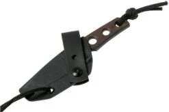 TRC Knives Mini Tanto, M390 Apocalyptic Finish, Neck Knife -Famous Knife Shop TI MTA 07 trc knives