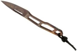 TRC Knives Speed Demon, M390 Apocalypse Finish 2022 Biohazard Edition, Neck Knife -Famous Knife Shop TI SD M390 APO 04 trc knives