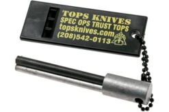 TOPS Knives B.O.B. Fieldcraft 154CM Green Canvas Micarta BROS-154-GCM Bushcraft Knife -Famous Knife Shop TK BROS 154 GCM 09 tops knives