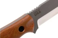 TOPS Knives B.O.B. Fieldcraft 154CM Tan Canvas Micarta BROS-154-TC 15 TOPS Knives B.O.B. Fieldcraft 154CM Tan Canvas Micarta BROS-154-TC -Famous Knife Shop TK BROS 154 TC 05 tops knives tk bros 154 tc 05