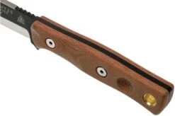 TOPS Knives TOPS Fieldcraft 3.5 Mini BROS 90 Degree Spine, Firesteel, Brown Micarta MBROS-01-SF Bushcraft Knife 14 TOPS Knives TOPS Fieldcraft 3.5 Mini BROS 90 Degree Spine, Firesteel, Brown Micarta MBROS-01-SF Bushcraft Knife -Famous Knife Shop TK MBROS 01 SF 05 tops knives