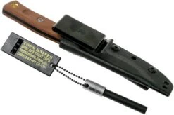 TOPS Knives TOPS Fieldcraft 3.5 Mini BROS 90 Degree Spine, Firesteel, Brown Micarta MBROS-01-SF Bushcraft Knife 17 TOPS Knives TOPS Fieldcraft 3.5 Mini BROS 90 Degree Spine, Firesteel, Brown Micarta MBROS-01-SF Bushcraft Knife -Famous Knife Shop TK MBROS 01 SF 08 tops knives