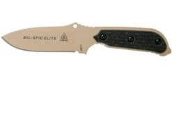 TOPS Knives TOPS Mil-SPIE Elite Black Canvas Micarta MIL3-ELITE Survival Knife