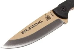 TOPS Knives Mini Scandi Survival Knife, MSK-SURV -Famous Knife Shop TK MSK SURV 03 tops knives tk msk surv 03