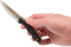 TOPS Knives Mini Scandi Survival Knife, MSK-SURV -Famous Knife Shop TK MSK SURV 06 tops knives tk msk surv 06