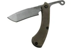 TOPS Knives TOPS Tac-Raze 4 Tanto TRAZ-04 Micarta, Friction Folder Pocket Knife -Famous Knife Shop TK TRAZ 04 06 tops knives