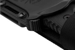 Spartan Blades Harsey Nessmuk Black SBSL005 Outdoor Knife, Bill Harsey Design -Famous Knife Shop USSBSL005BK 08 spartan