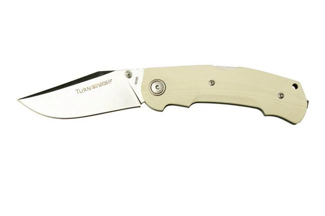 Viper Turn V5988GI Ivory G10 Pocket Knife, Fabrizio Silvestrelli Design 3 Viper Turn V5988GI Ivory G10 Pocket Knife, Fabrizio Silvestrelli Design