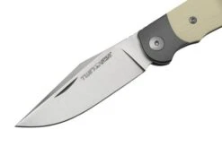 Viper Twin, V6002GI, Satin M390, Ivory G10 Pocket Knife, Fabrizio Silvestrelli Design -Famous Knife Shop VPV6002GI 03 viper