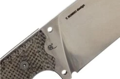 Viper Tank V4004SW D2 Stonewashed, Micarta -Famous Knife Shop VPVT4004SW 05 viper tank vpvt4004sw 05