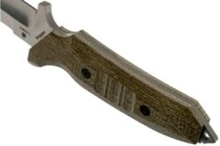 Viper Fearless VT4018CG Sleipner Stonewashed, Green Canvas Micarta, Fixed Knife, Rumici Design -Famous Knife Shop VPVT4018CG 04 viper