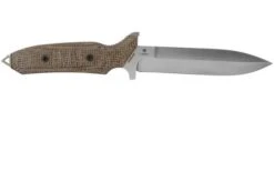 Viper Fearless VT4018CM Sleipner Stonewashed, Brown Canvas Micarta, Fixed Knife, Rumici Design 10 Viper Fearless VT4018CM Sleipner Stonewashed, Brown Canvas Micarta, Fixed Knife, Rumici Design -Famous Knife Shop VPVT4018CM 02 viper