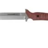 Viper Fearless VT4018CR Sleipner Stonewashed, Red Canvas Micarta, Fixed Knife, Rumici Design -Famous Knife Shop VPVT4018CR 01 viper