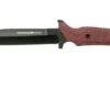 Viper Fearless VT4020CR Sleipner DLC, Red Canvas Micarta, Fixed Knife, Rumici Design -Famous Knife Shop VPVT4020CR 01 viper
