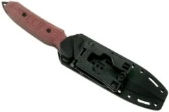 Viper Fearless VT4020CR Sleipner DLC, Red Canvas Micarta, Fixed Knife, Rumici Design -Famous Knife Shop VPVT4020CR 07 viper