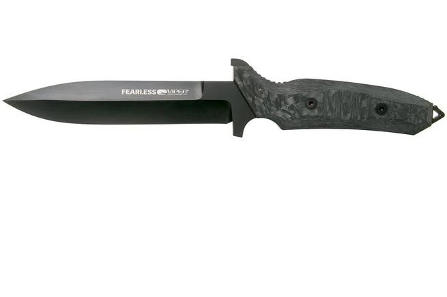 Viper Fearless VT4020FC Sleipner DLC, Carbon Fibre, Fixed Knife, Rumici Design 3 Viper Fearless VT4020FC Sleipner DLC, Carbon Fibre, Fixed Knife, Rumici Design