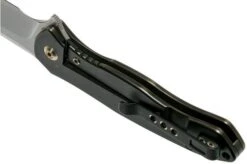 WE Knife Kitefin 2001E Black Titanium, Blue Line Pocket Knife -Famous Knife Shop WK2001E 05 we knife 1