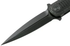 We Knife Angst 2002C Carbon Fibre, Black G10 Pocket Knife, Justin Lundquist Design 12 We Knife Angst 2002C Carbon Fibre, Black G10 Pocket Knife, Justin Lundquist Design -Famous Knife Shop WK2002C 03 we knife