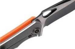 WE Knife 715A Ignition, Orange G10, Two Tone Blade, Pocket Knife -Famous Knife Shop WK715A 06 we knife wk715a 06
