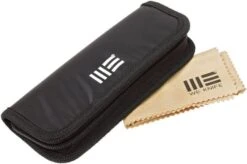 WE Knife Yucha 810F Pocket Knife, Black Blade, Grey Ti With Carbon Fibre Inlays -Famous Knife Shop WK810F 09 we knife