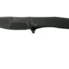 WE Knife Scoppio 923D Black, Blackwashed Pocket Knife, Toni Tietzel Design -Famous Knife Shop WK923D 01 we knife