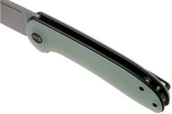 WE Knife Saakshi WE20020C-4 Stonewashed, Natural G10 Pocket Knife -Famous Knife Shop WKWE20020C 4 07 we knife