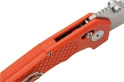 Willumsen Zero7, Z722SOR Orange Pocket Knife -Famous Knife Shop WNZ722SOR 06 willumsen