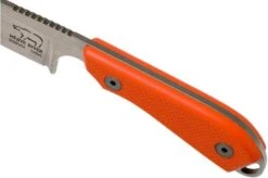 White River Knives M1 Backpacker Pro Orange G10 Fixed Knife, Kydex Sheath 16 White River Knives M1 Backpacker Pro Orange G10 Fixed Knife, Kydex Sheath -Famous Knife Shop WRBP PRO TOR 05 white river knives