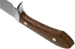 White River Knives Sendero Classic Hunting Knife Natural Burlap Micarta, Jerry Fisk Design -Famous Knife Shop WRJF SC BNA 04 white river knives