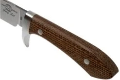 White River Knives Sendero Classic Hunting Knife Natural Burlap Micarta, Jerry Fisk Design -Famous Knife Shop WRJF SC BNA 05 white river knives