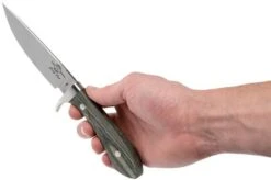 White River Knives Sendero Classic Hunting Knife Black Olive Micarta, Jerry Fisk Design -Famous Knife Shop WRJF SC LBO 06 white river knives