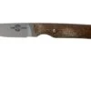 White River Knives Small Game Knife Natural Burlap Micarta Hunting Knife, Owen Baker Jr. Design