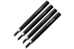Yoshiharu H-4 Japanese Wood Carving Knives, Set Of 4