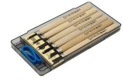 Yoshiharu KL-6 Maruichi Japanese Wood Carving Knives, Set Of 6 In Plastic Case -Famous Knife Shop YSH 033 02 yoshiharu